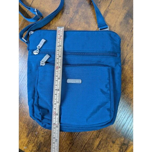 Baggallini Royal Blue Pocket Crossbody with RFID - Picture 4 of 10